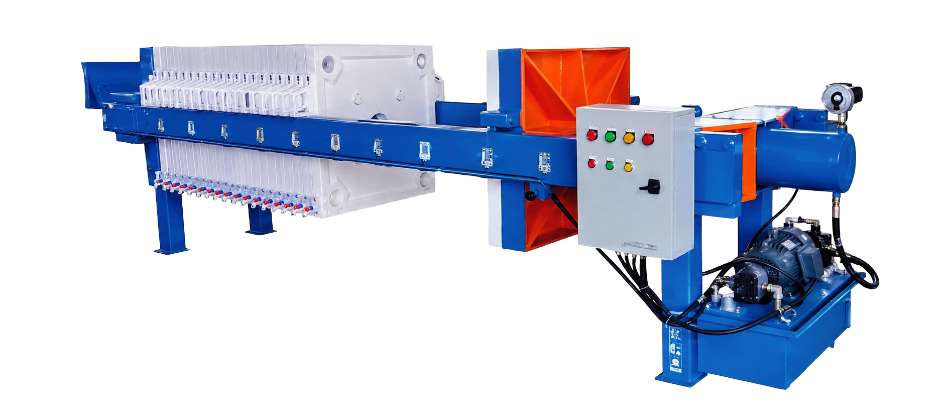 Unit Filter Press Hydrolic Standar - PT Yuan Adam Energi Filter Press Hydrolic Standar untuk Dewatering