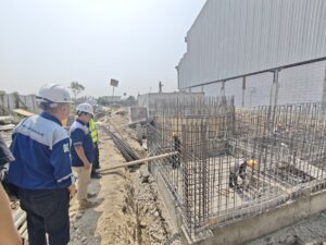 Jasa perbaikan WWTP untuk mengatasi air limbah pabrik melebihi baku mutu