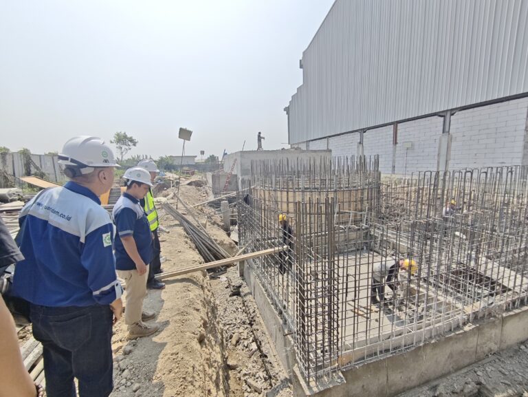 Jasa perbaikan WWTP untuk mengatasi air limbah pabrik melebihi baku mutu