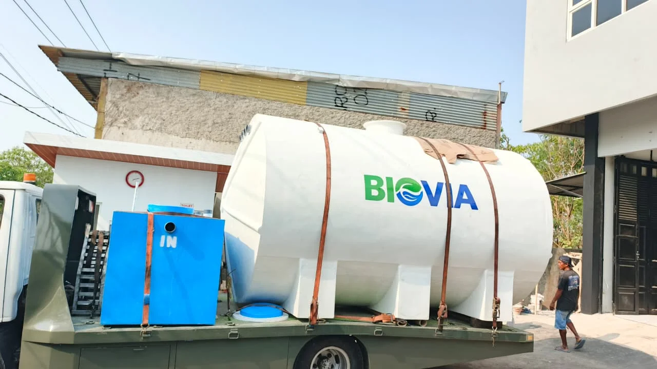 Tahapan Pengolahan Biotank Biofilter FRP Proses pengolahan limbah biologis di dalam biotank biofilter untuk fasilitas umum