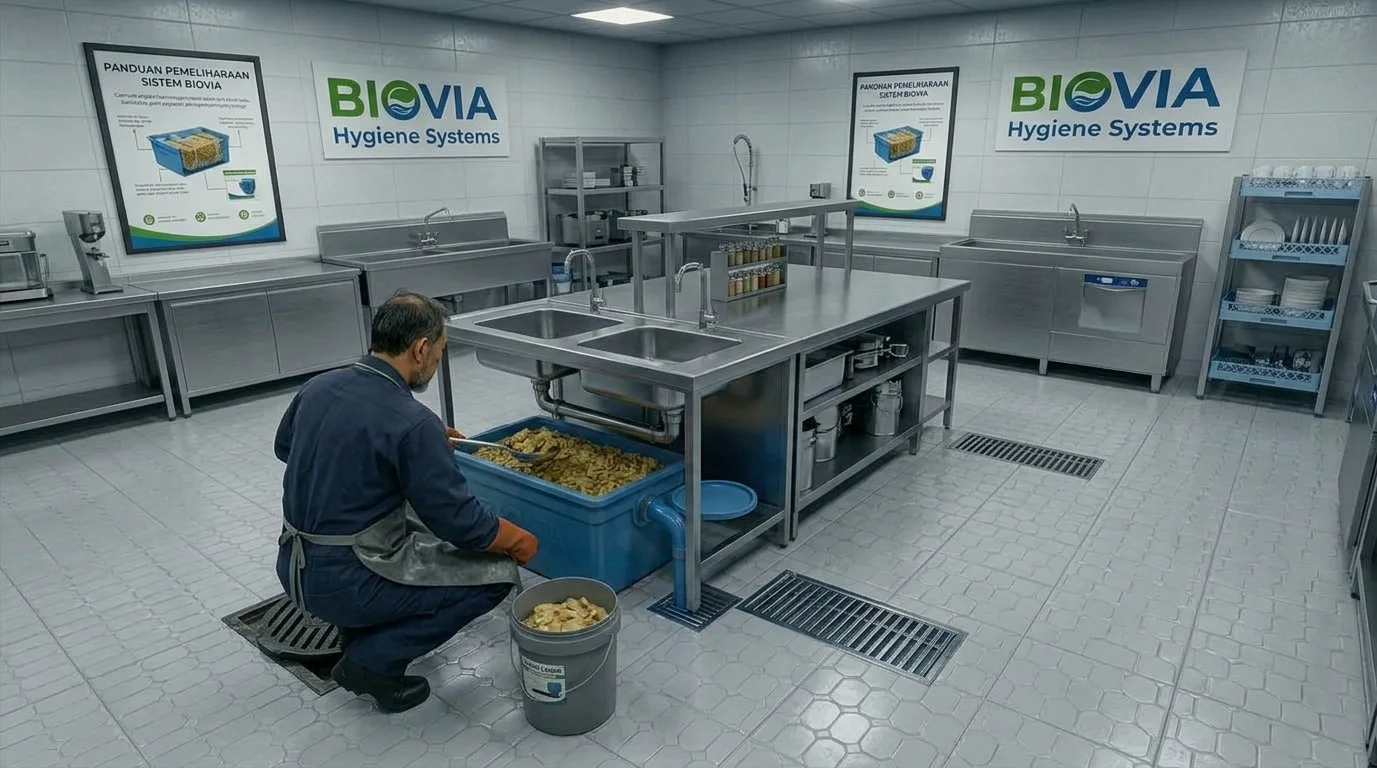Dampak Grease Trap Terlalu Kecil pada Sistem IPAL Dampak grease trap berukuran terlalu kecil pada saluran dan sistem IPAL restoran
