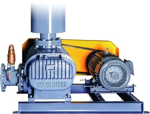 Root Blower GOLDENTECH - Distributor Indonesia Root blower GOLDENTECH Tipe GT untuk kebutuhan aerasi industri dan IPAL