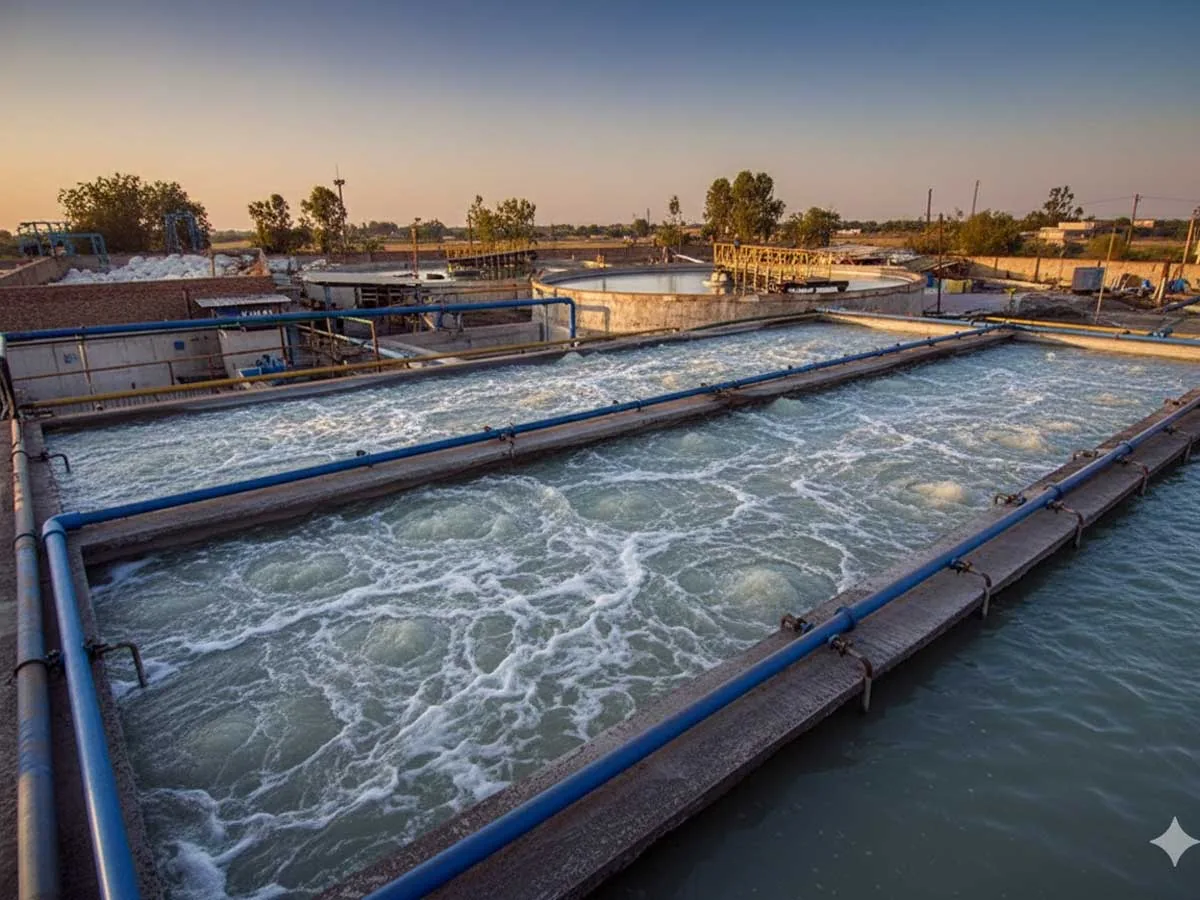 Aplikasi Root Blower pada WWTP IPAL STP Aplikasi root blower pada bak aerasi WWTP IPAL dan STP